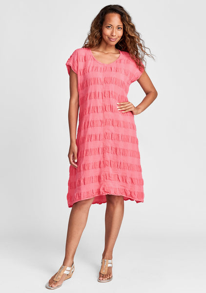 lofty dress linen dress pink